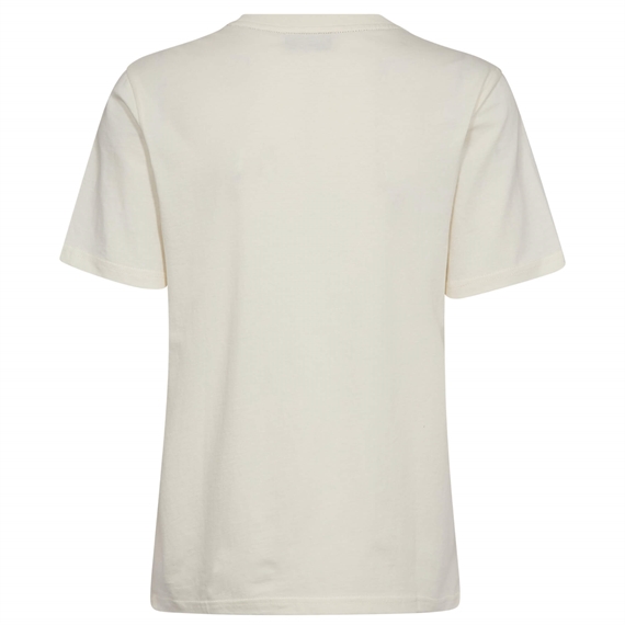 Mos Mosh Makri O-SS T-shirt, Ecru